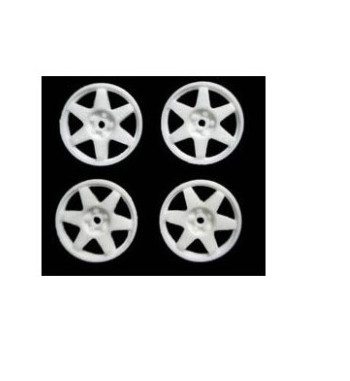 Tapacubos Blanco Impreza 15.9mm - Mustang Slot Maxi