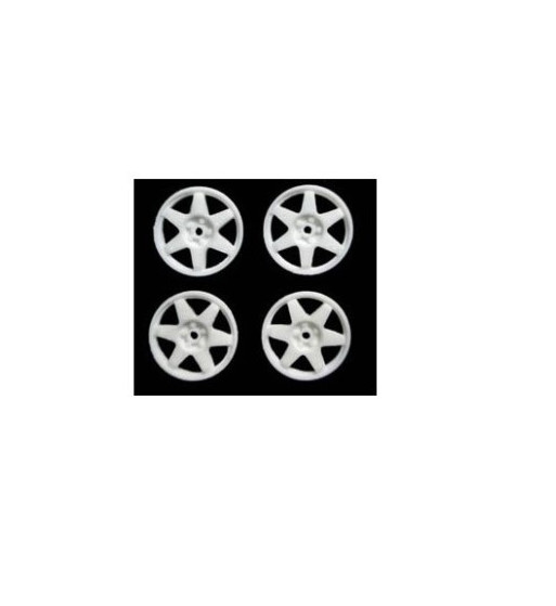 Tapacubos Blanco Impreza 15.9mm - Mustang Slot Maxi