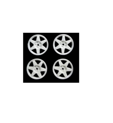 Tapacubos Blanco Impreza 15.9mm - Mustang Slot Maxi