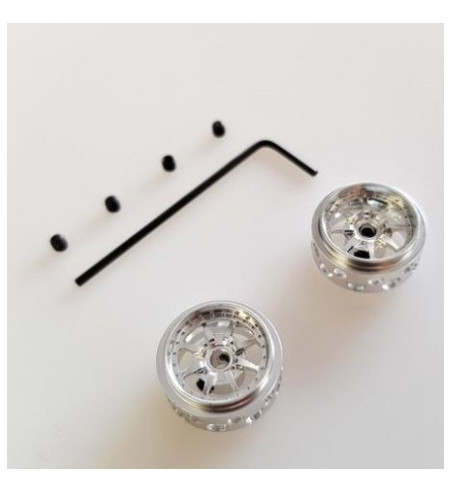 Llanta Aluminio CHR 17x8.3mm - SRC Slot Maxi