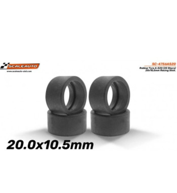 Scaleauto AS20 20x10.5 | Neumático Slot Shore 20  Slot-maxi.com