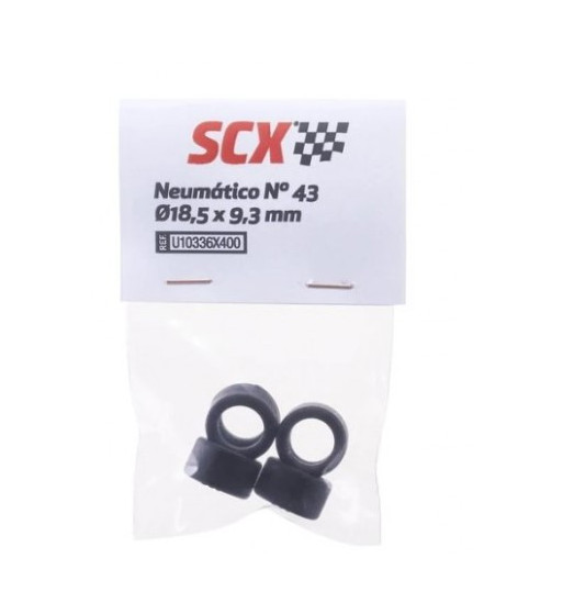 Scalextric Neumático N43 18.5x9.3mm | Repuesto Slot Slot-maxi.com Scalextric Neumático N43 18.5x9.3mm | Repuesto Slot Slot-maxi.com
