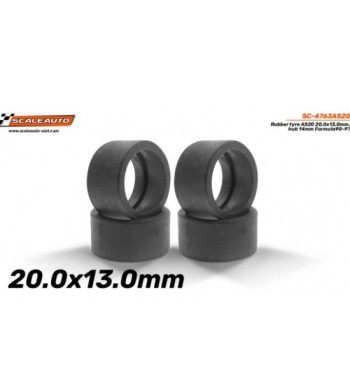 Scaleauto AS20 20x13 para F1 Slot | Goma Técnica  Slot-maxi.com
