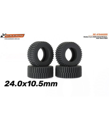 Scaleauto AS20 24x10.5mm Raid | Neumáticos para slot raid en slot-maxi.com