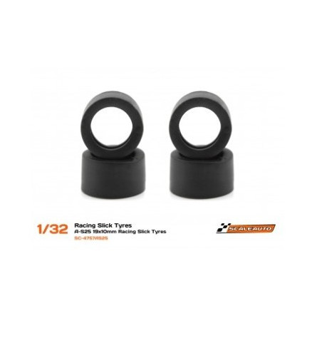 Scaleauto A-S25 18.5x10.5mm Racing Slick | slot-maxi.com