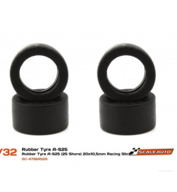 Scaleauto A-S25 20x10.5 Shore 25 | Goma Racing Slot