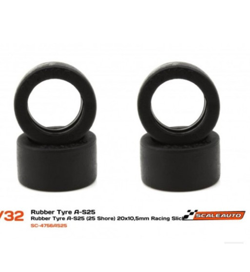 Scaleauto A-S25 20x10.5 Shore 25 | Goma Racing Slot Scaleauto A-S25 20x10.5 Shore 25 | Goma Racing Slot