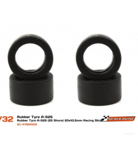 Scaleauto A-S25 20x10.5 Shore 25 | Goma Racing Slot