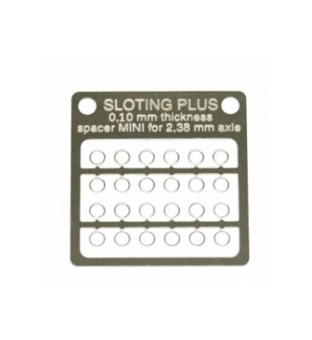 Separadores acero inox 0.10mm Sloting Plus Slot | slot-maxi.com