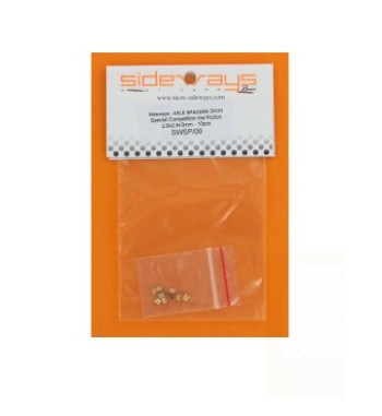 Separadores Delanteros Sideways 0,12mm | Control Fino Slot Racing