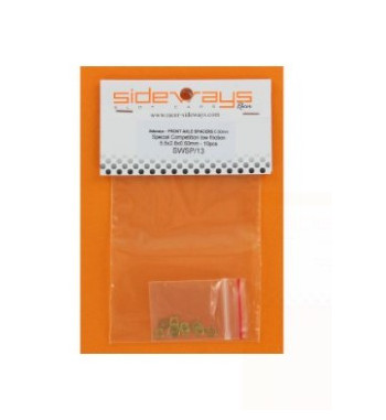 Separadores Sideways 0,50mm | Ajuste de Alta Precisión Slot Racing