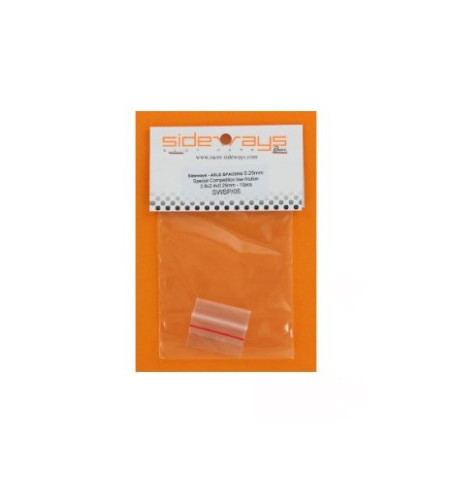 Separadores Sideways 0,25mm | Ajuste Fino para Slot Racing