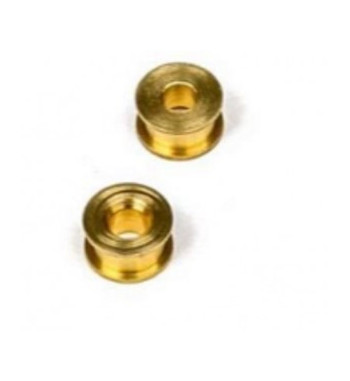 Mitoos M183 Cojinete doble pestaña latón eje slot