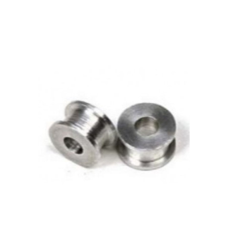 Cojinete aluminio Mitoos doble pestaña lateral
