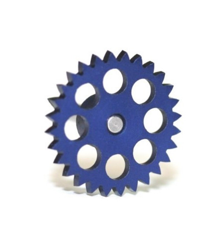 Sloting Plus corona 28D azul Ø16.8 - Transmisión precisa para slot cars