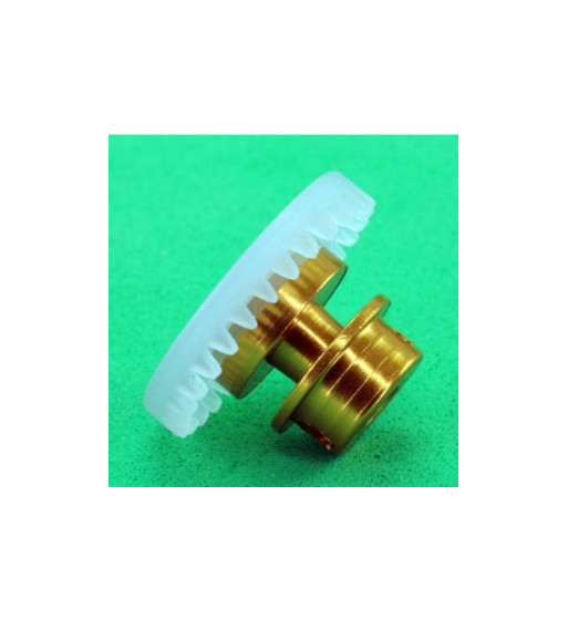 Corona slot en línea 29 dientes dorada - Alto rendimiento con elegancia Corona slot en línea 29 dientes dorada - Alto rendimiento con elegancia