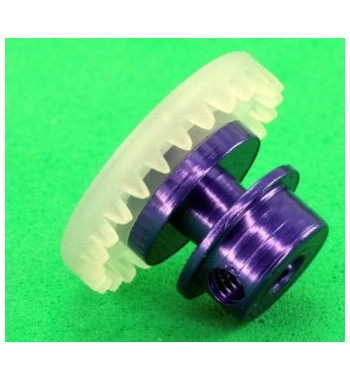 Corona slot morada 26 dientes - Engranaje preciso para tracción recta