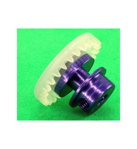 Corona slot morada 26 dientes - Engranaje preciso para tracción recta