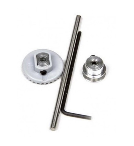 Mitoos M238 - Set corona 31D + separador + eje aluminio