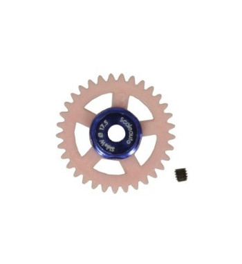 Scaleauto SC-1153R - Corona 33 dientes nylon slot