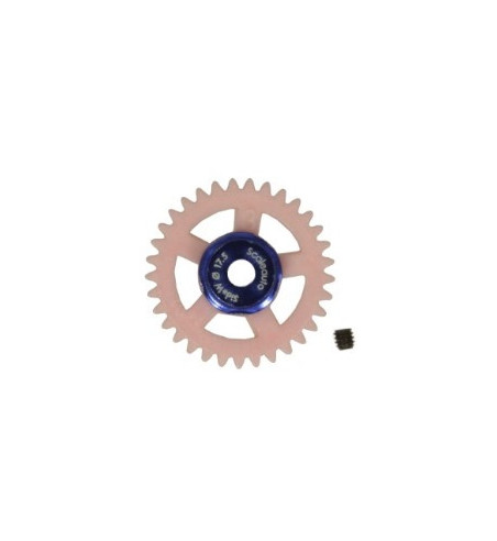 Scaleauto SC-1153R - Corona 33 dientes nylon slot
