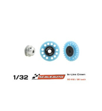 Scaleauto SC-1112 - Corona 26D nylon azul en línea