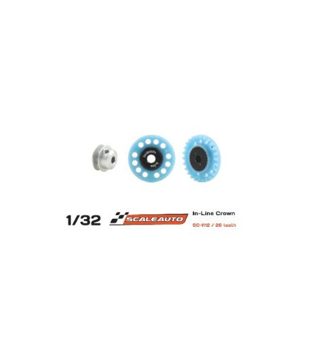 Scaleauto SC-1112 - Corona 26D nylon azul en línea