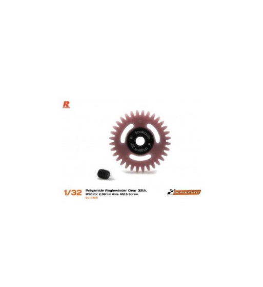Scaleauto SC-1172R - Corona 32 dientes anglewinder polyamide Scaleauto SC-1172R - Corona 32 dientes anglewinder polyamide