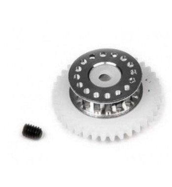 Mitoos M221 - Corona 35D con polea MXL 16D aluminio
