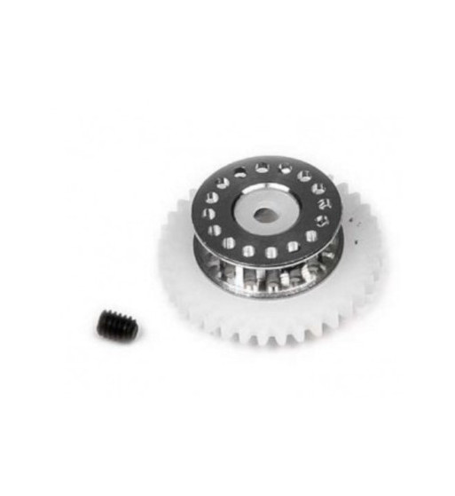 Mitoos M221 - Corona 35D con polea MXL 16D aluminio Mitoos M221 - Corona 35D con polea MXL 16D aluminio
