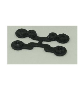 3D SRP 018107 Puente estabilizador de suspensión muelles Black Arrow especifico Lambo y Ferrari BA para slot
