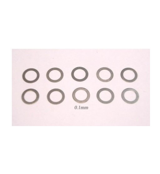 Separadores metal 0.1mm TT096 Tectime - Recambio ultra fino slot 1/32