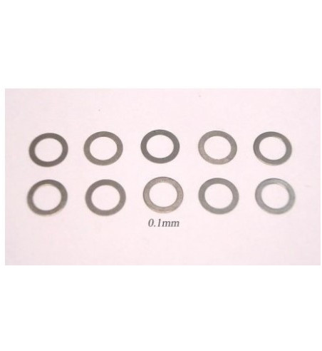 Separadores metal 0.1mm TT096 Tectime - Recambio ultra fino slot 1/32
