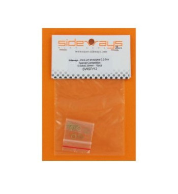 Separadores guía 0,25 mm RC-SWSP12 Sideways - Precisión y estabilidad slot-maxi.com