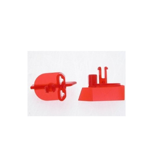 Guía clip pala 7mm vástago corto SC-1605 Scaleauto - Recambio técnico slot-maxi.com