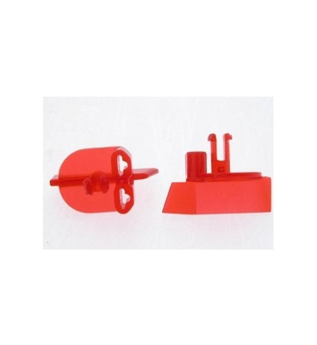 Guía clip pala 7mm vástago corto SC-1605 Scaleauto - Recambio técnico slot-maxi.com