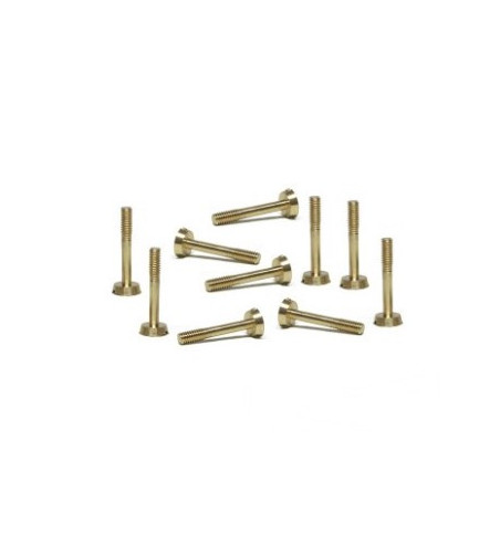 SLOT.IT SI-CH125 tornillos M2.2x9mm latón cónica 10ud|Slot tornillo latón 9mm|Slot-maxi.com
