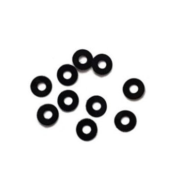 Tectime TT168 arandela ajuste altura motor nylon M2x0.5mm negro|Arandela fina slot|Slot-maxi.com