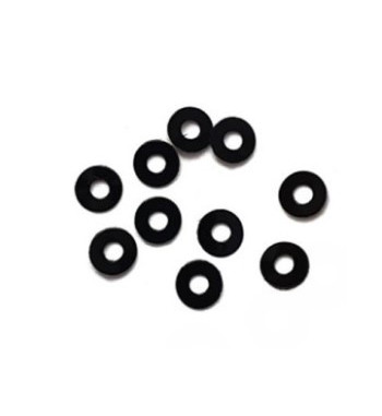 Tectime TT167 arandela ajuste altura motor nylon M2x0.3mm negro|Arandela extra fina slot|Slot-maxi.com