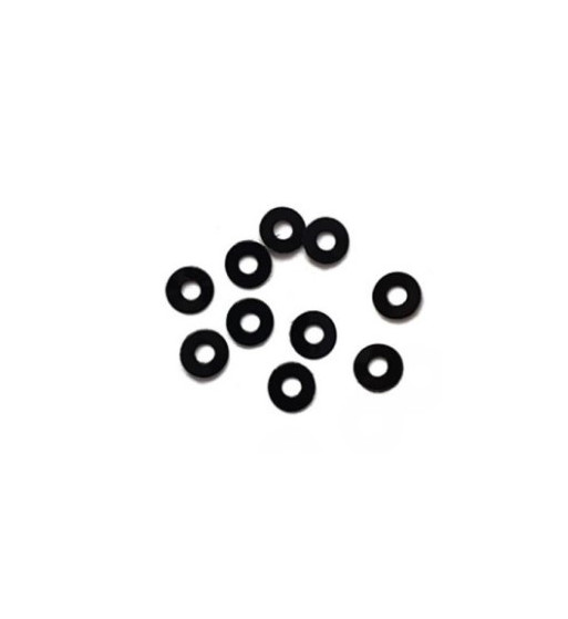 Tectime TT167 arandela ajuste altura motor nylon M2x0.3mm negro|Arandela extra fina slot|Slot-maxi.com