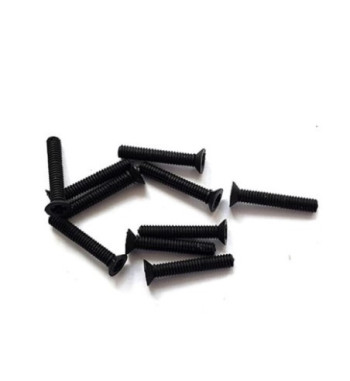 Tectime TT152 tornillos nylon negro conico Philips M2x12mm|Tornillo slot cónico nylon|Slot-maxi.com