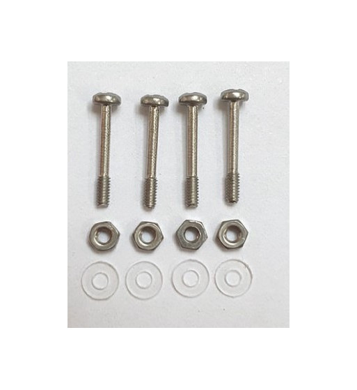 Tectime TT910 tornillos suspensión largos + tuerca y arandela|Kit tornillos suspensión largos slot|Slot-maxi.com
