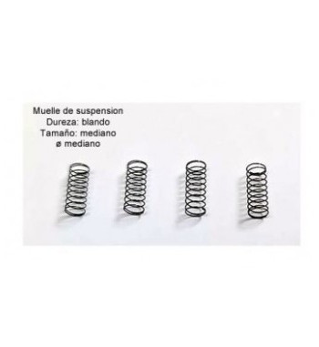 Tectime TT906 muelle suspensión blando mediano diámetro mediano|Muelle suspensión mediano slot|Slot-maxi.com