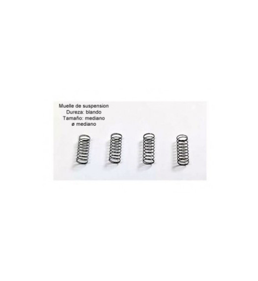 Tectime TT906 muelle suspensión blando mediano diámetro mediano|Muelle suspensión mediano slot|Slot-maxi.com
