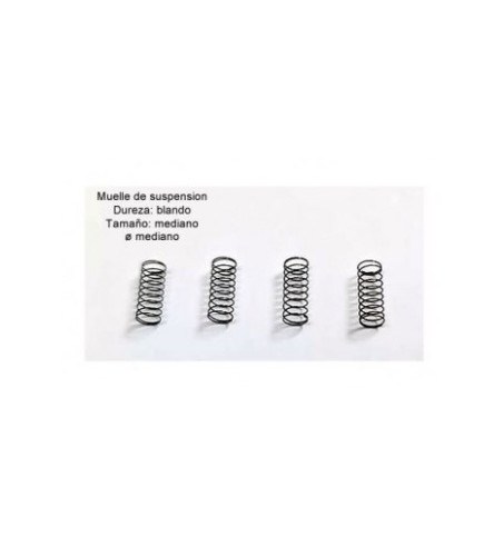 Tectime TT906 muelle suspensión blando mediano diámetro mediano|Muelle suspensión mediano slot|Slot-maxi.com
