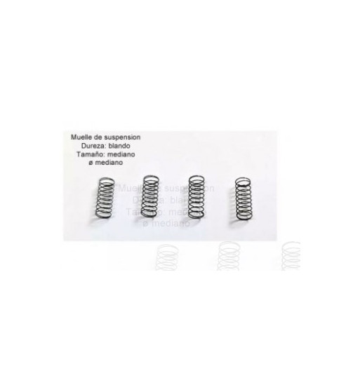 Tectime TT903 muelle suspensión blando mediano diámetro pequeño|Muelle suspensión mediano pequeño slot|Slot-maxi.com
