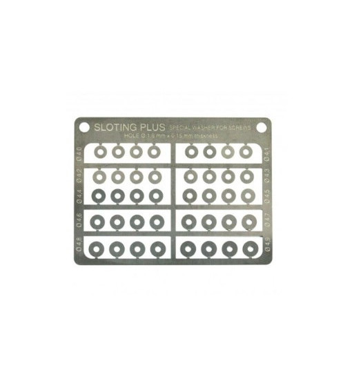 Arandela redonda para chasis y bancadas Sloting Plus SP150042