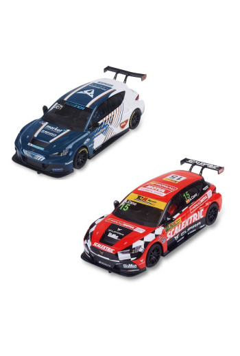 Pack Duo TCR Scalextric Cupra León | Slot Maxi | Slot pack competición
