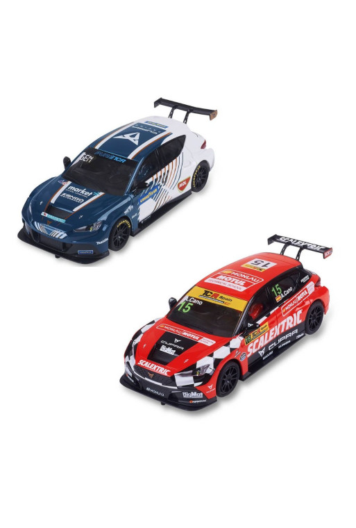 Pack Duo TCR Scalextric Cupra León | Slot Maxi | Slot pack competición Pack Duo TCR Scalextric Cupra León | Slot Maxi | Slot pack competición
