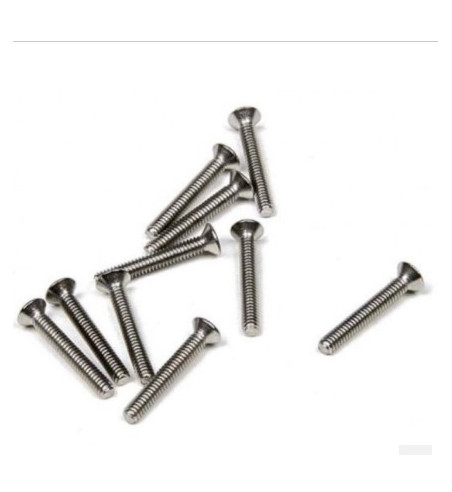 Set 10 tornillos avellanado Torx-06 M2x20 Mitoos M356